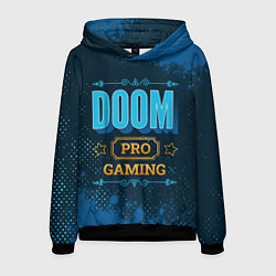 Толстовка-худи мужская Игра Doom: pro gaming, цвет: 3D-черный