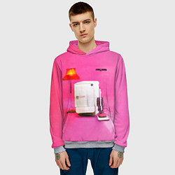 Толстовка-худи мужская Three Imaginary Boys - The Cure, цвет: 3D-меланж — фото 2