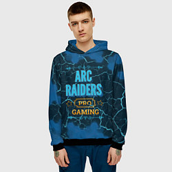 Толстовка-худи мужская Игра ARC Raiders: pro gaming, цвет: 3D-черный — фото 2