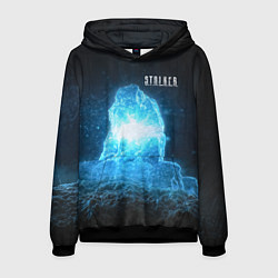 Толстовка-худи мужская STALKER Монолит, цвет: 3D-черный