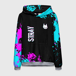 Толстовка-худи мужская Stray - краска, цвет: 3D-меланж