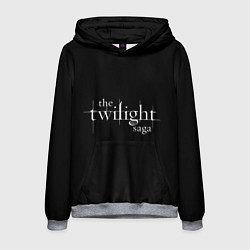 Толстовка-худи мужская The twilight saga, цвет: 3D-меланж