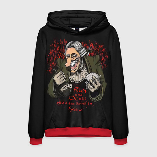 Мужская толстовка Доктор Ливси Фонк / 3D-Красный – фото 1