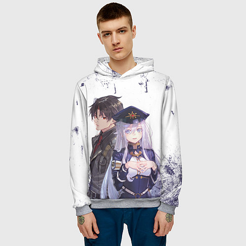 Мужская толстовка Синъэй и Владилена - 86 / 3D-Меланж – фото 3