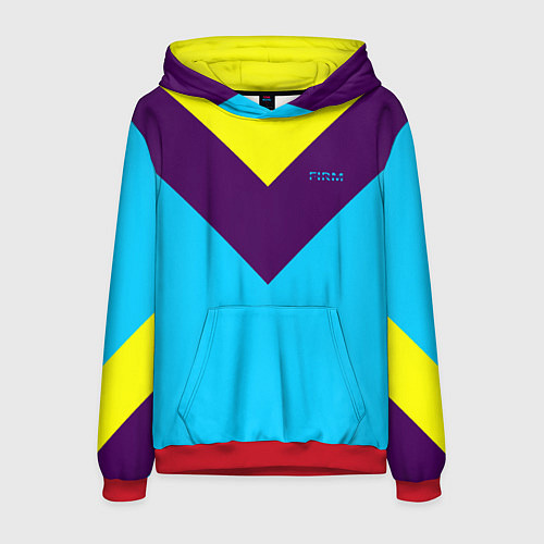 Мужская толстовка FIRM как в 80х / 3D-Красный – фото 1