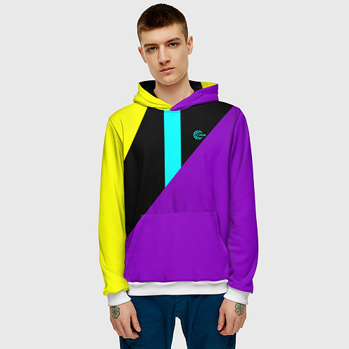 Мужская толстовка FIRM прямиком из 80х / 3D-Белый – фото 3