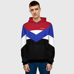 Толстовка-худи мужская FIRM как из 90х, цвет: 3D-черный — фото 2