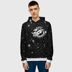 Толстовка-худи мужская Футурама межпланетный экспресс, цвет: 3D-белый — фото 2