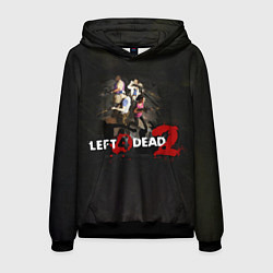 Толстовка-худи мужская Left 4 dead 2 команда, цвет: 3D-черный