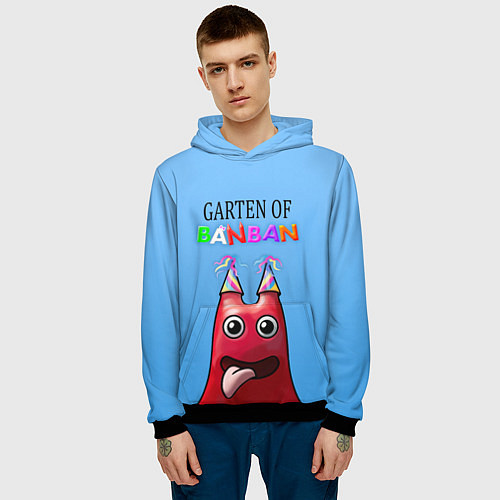 Мужская толстовка Банбан / 3D-Черный – фото 3