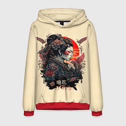 Толстовка-худи мужская Kurama, цвет: 3D-красный