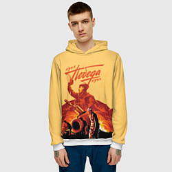 Толстовка-худи мужская Победа 1941-1945, цвет: 3D-белый — фото 2