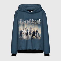 Толстовка-худи мужская Korpiklaani pine woods, цвет: 3D-черный