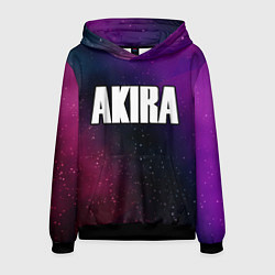 Толстовка-худи мужская Akira gradient space, цвет: 3D-черный