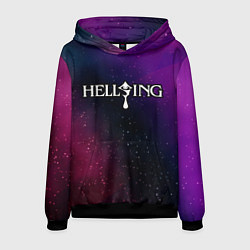 Мужская толстовка Hellsing gradient space