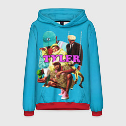 Толстовка-худи мужская Tyler, The Creator Collage, цвет: 3D-красный