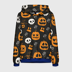 Толстовка-худи мужская Holiday halloween, цвет: 3D-синий