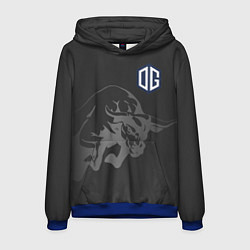 Толстовка-худи мужская Форма OG, цвет: 3D-синий