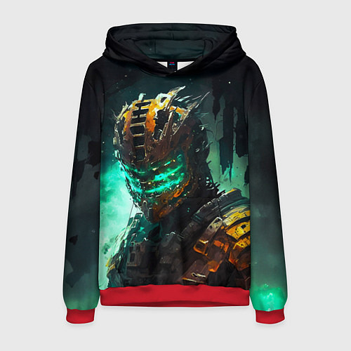 Мужская толстовка Dead Space horror / 3D-Красный – фото 1
