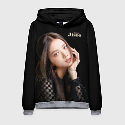 Толстовка-худи мужская Blackpink Cute Jisoo Kim, цвет: 3D-меланж