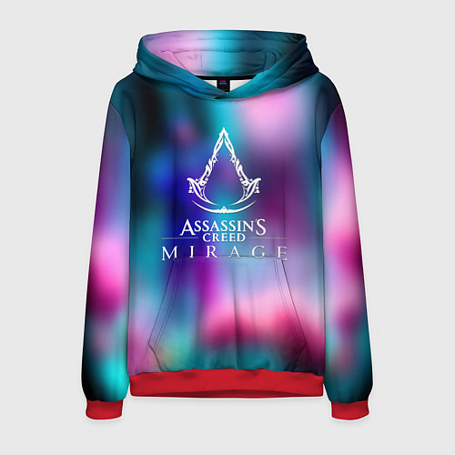 Мужская толстовка Ассасин крид мираж / 3D-Красный – фото 1