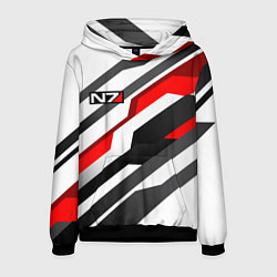 Мужская толстовка Mass effect - white uniform n7