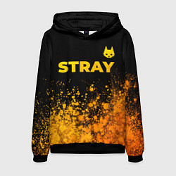 Мужская толстовка Stray - gold gradient посередине