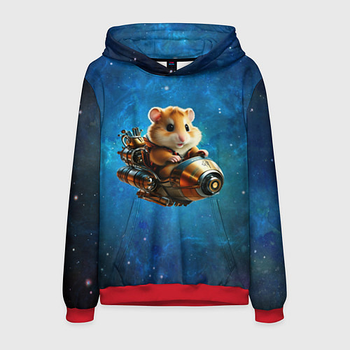 Мужская толстовка Хомялёт / 3D-Красный – фото 1