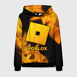 Толстовка-худи мужская Roblox - gold gradient, цвет: 3D-черный