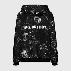 Толстовка-худи мужская Fall Out Boy black ice, цвет: 3D-черный