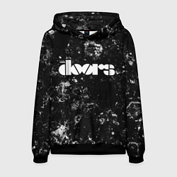 Толстовка-худи мужская The Doors black ice, цвет: 3D-черный