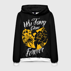 Толстовка-худи мужская Wu tang forever, цвет: 3D-белый