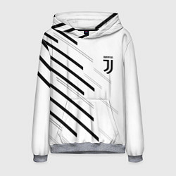 Толстовка-худи мужская Juventus sport geometry, цвет: 3D-меланж