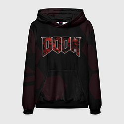 Толстовка-худи мужская Doom mick gordon, цвет: 3D-черный