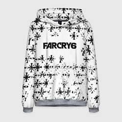 Толстовка-худи мужская Farcry 6 символика из игры, цвет: 3D-меланж