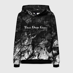 Толстовка-худи мужская Three Days Grace black graphite, цвет: 3D-черный