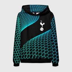 Толстовка-худи мужская Tottenham football net, цвет: 3D-черный