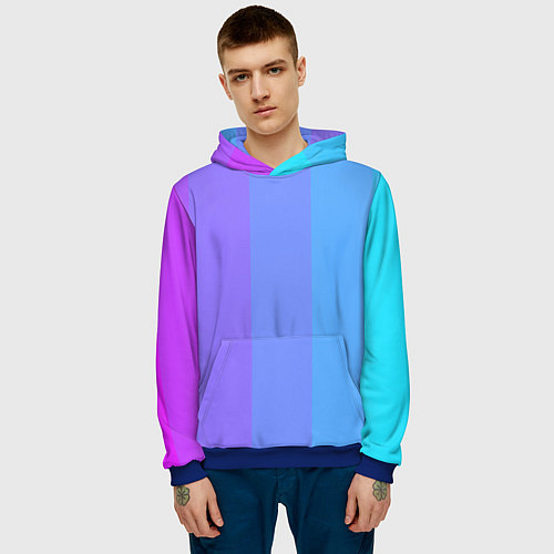 Мужская толстовка Fivecolor / 3D-Синий – фото 3