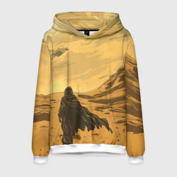 Толстовка-худи мужская Dune - The Traveler, цвет: 3D-белый