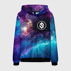 Толстовка-худи мужская Sabaton space rock, цвет: 3D-черный