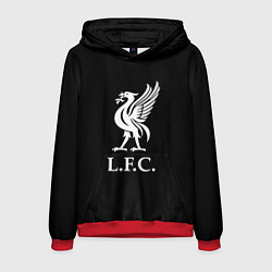 Толстовка-худи мужская Liverpool fc club, цвет: 3D-красный