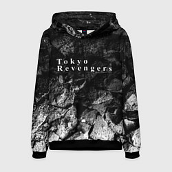 Толстовка-худи мужская Tokyo Revengers black graphite, цвет: 3D-черный