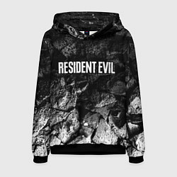 Толстовка-худи мужская Resident Evil black graphite, цвет: 3D-черный
