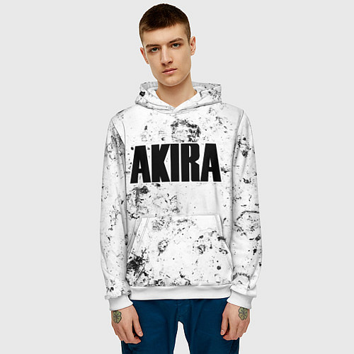 Мужская толстовка Akira dirty ice / 3D-Белый – фото 3