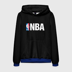 Толстовка-худи мужская NBA logo sport, цвет: 3D-синий