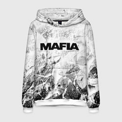 Толстовка-худи мужская Mafia white graphite, цвет: 3D-белый