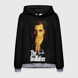 Толстовка-худи мужская The Godfather - Michael Corleone, цвет: 3D-меланж