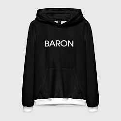 Толстовка-худи мужская Барон baron, цвет: 3D-белый