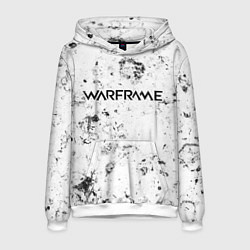 Толстовка-худи мужская Warframe dirty ice, цвет: 3D-белый