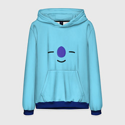 Толстовка-худи мужская BT21-Koya, цвет: 3D-синий